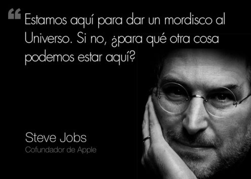 Sección Frases Steve Jobs
